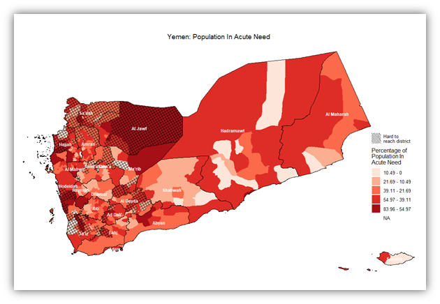 Hard to Reach Districts Map