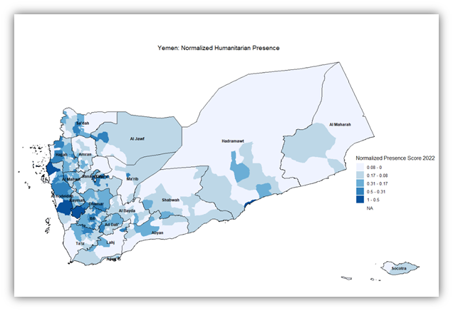 NGO Presence Map
